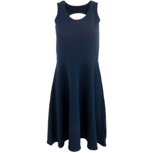 ALPINE PRO VURFA Dámske šaty, tmavo modrá, veľkosť S