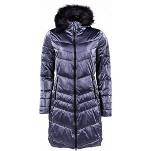 ALPINE PRO ZARAMA Dámsky zimný kabát, tmavo modrá, veľkosť