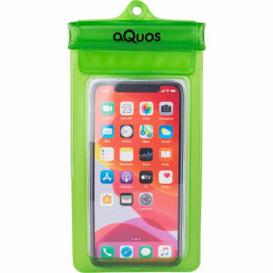 AQUOS PHONE DRY BAG Vodoodolné puzdro na mobil, zelená, veľkosť os