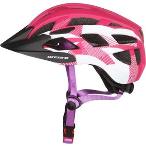 Arcore CONTRA JR Dievčenská cyklistická prilba, ružová, veľkosť S