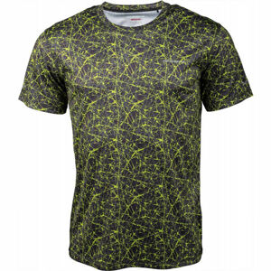 Arcore ITOS Pánske bežecké tričko, zelená,čierna,strieborná, veľkosť