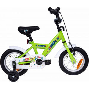 Arcore JOYSTER 12 Detský  12" bicykel, svetlo zelená,mix, veľkosť