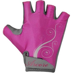 Arcore NINA Dámske cyklistické rukavice, ružová, veľkosť XL