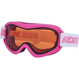 Arcore RUBY Juniorské lyžiarske okuliare, ružová, veľkosť os