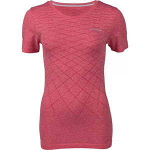 Arcore JULIANA Dámske bezšvové tričko, ružová,sivá, veľkosť