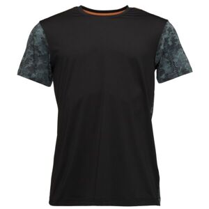 Arcore WIDO Pánske bežecké tričko, čierna, veľkosť S