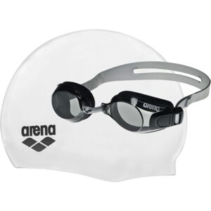 Arena POOL SET Súprava plaveckej čiapky a okuliarov, biela, veľkosť os