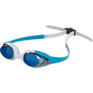 Arena SPIDER JR MIRROR Detské plavecké okuliare, modrá, veľkosť os