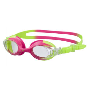 Arena X-LITE Detské plavecké okuliare, ružová,zelená, veľkosť