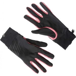 Asics BASIC PERFORMANCE GLOVES ružová XL - Bežecké rukavice