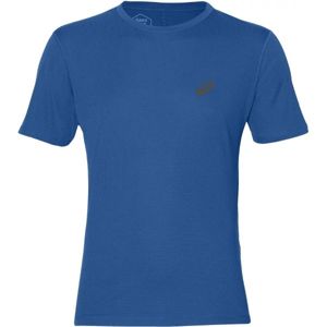 Asics SILVER SS TOP modrá L - Pánske bežecké tričko