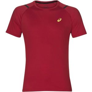 Asics ICON SS TOP červená M - Pánske bežecké tričko