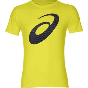 Asics SILVER GRAPHIC SS TOP žltá L - Pánske bežecké tričko