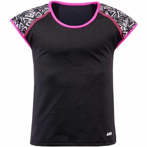 Axis Dievčenské tričko Dievčenské fitness tričko, čierna, veľkosť 128