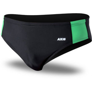 Axis SLIPOVÉ PLAVKY PÁNSKE Pánske plavky, čierna,biela,zelená, veľkosť
