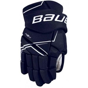 Bauer NSX GLOVES SR Hokejové rukavice, tmavo modrá, veľkosť 14