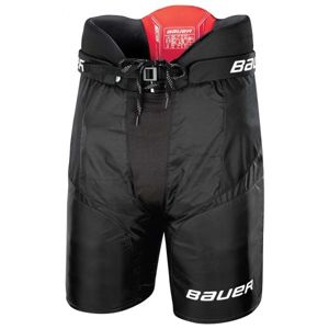 Bauer NSX PANTS SR Seniorské hokejové nohavice, čierna, veľkosť L