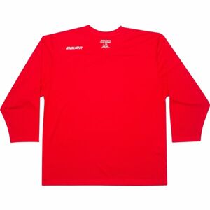 Bauer FLEX PRACTICE JERSEY SR Hokejový dres, červená, veľkosť L