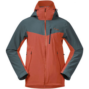 Bergans OPPDAL INS JKT Pánska lyžiarska bunda, červená, veľkosť L