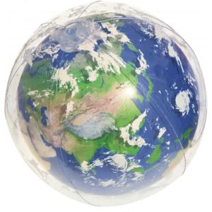 Bestway EARTH EXPLORER GLOWBALL transparentná NS - Nafukovacia lopta