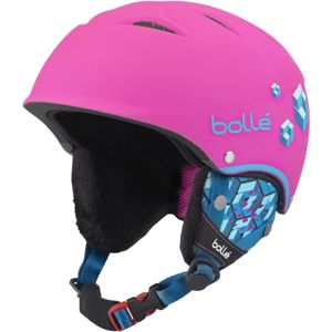 Bolle B-FREE ružová (53 - 57) - Detská lyžiarska prilba