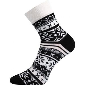 Boma PATTE 024 čierna 43/46 - Ponožky so zimným dizajnom