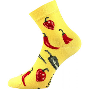 Boma PATTE 039 Vysoké ponožky, žltá, veľkosť 39 - 42