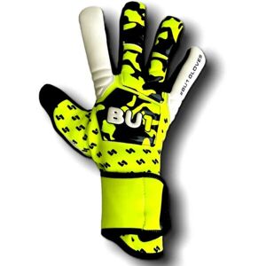 BU1 ONE FLUO HYLA Pánske brankárske rukavice, reflexný neón, veľkosť 8