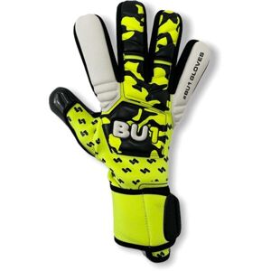 BU1 ONE FLUO NC JR Detské futbalové brankárske rukavice, reflexný neón, veľkosť 6