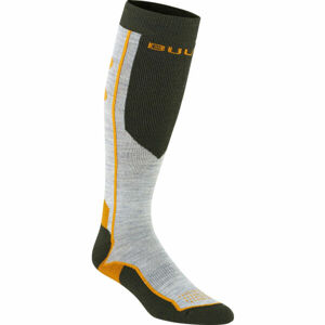 Bula PARK SKI SOCK Pánske lyžiarske ponožky, sivá, veľkosť 40-42
