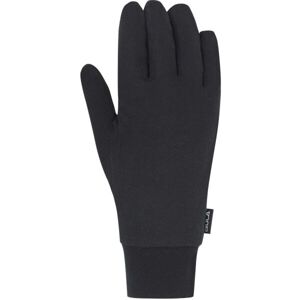 Bula WOOL GLOVE LINER Pánske vnútorné vlnené rukavice, čierna, veľkosť L