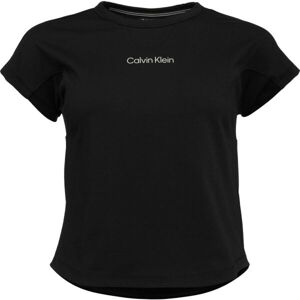 Calvin Klein HYBRID Dámske tričko, čierna, veľkosť L