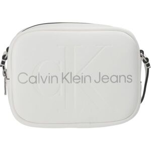 Calvin Klein SCULPTED CAMERA BAG18 Dámska kabelka, biela, veľkosť