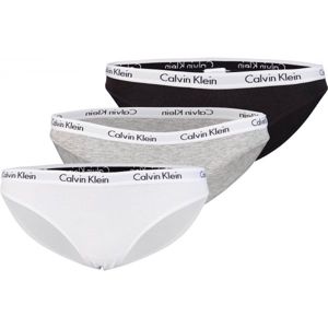 Calvin Klein 3PK BIKINI šedá XS - Dámske nohavičky