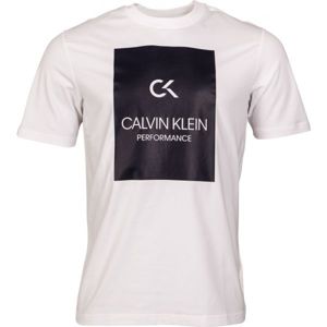 Calvin Klein BILLBOARD SS TEE biela L - Pánske tričko