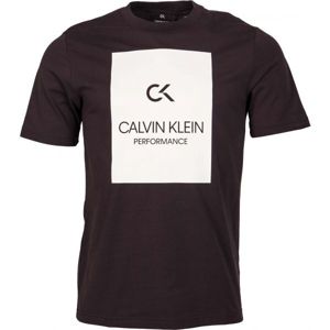 Calvin Klein BILLBOARD SS TEE čierna L - Pánske tričko