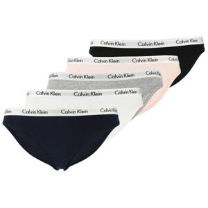 Calvin Klein CAROUSEL-BIKINI 5PK Dámske nohavičky, mix, veľkosť M