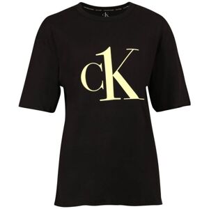 Calvin Klein CK1 COTTON LW NEW-S/S CREW NECK Dámske tričko, čierna, veľkosť S