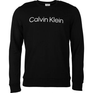 Calvin Klein CKR STEEL L/S SWEATSHIRT Pánska mikina, čierna, veľkosť
