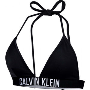 Calvin Klein FIXED TRIANGLE-RP čierna S - Dámsky vrchný diel plaviek