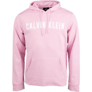 Calvin Klein HOODIE ružová S - Pánska mikina