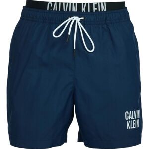 Calvin Klein INTENSE POWER-MEDIUM DOUBLE WB Pánske kúpacie  šortky, tmavo modrá, veľkosť S