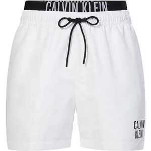 Calvin Klein INTENSE POWER-S-MEDIUM DOUBLE WB Pánske plavecké šortky, biela, veľkosť L