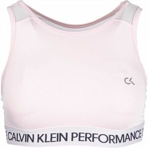Calvin Klein MEDIUM SUPPORT BRA svetlo ružová XS - Dámska športová podprsenka
