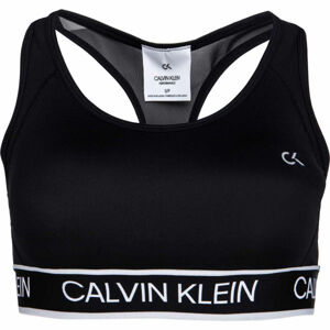 Calvin Klein MEDIUM SUPPORT BRA Dámska športová podprsenka, čierna, veľkosť S