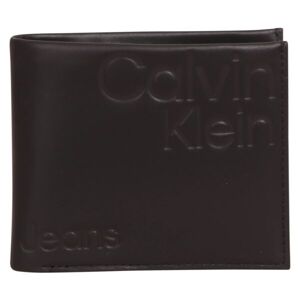 Calvin Klein MONOGRAM SOFT BIFOLD AOP Peňaženka, čierna, veľkosť UNI