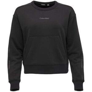 Calvin Klein PW - Pullover Cropped Dámska mikina, čierna, veľkosť XS