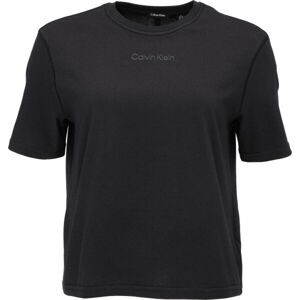 Calvin Klein PW - SS T-SHIRT Dámske tričko, čierna, veľkosť L