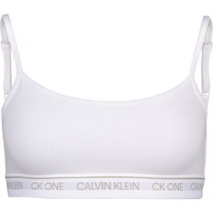 Calvin Klein UNLINED BRALETTE biela M - Dámska podprsenka