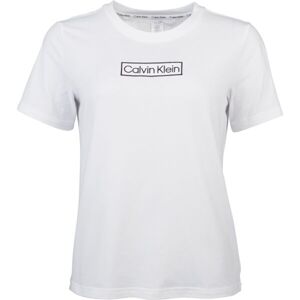 Calvin Klein REIMAGINED HER S/S CREW NECK Dámske tričko, biela, veľkosť XS